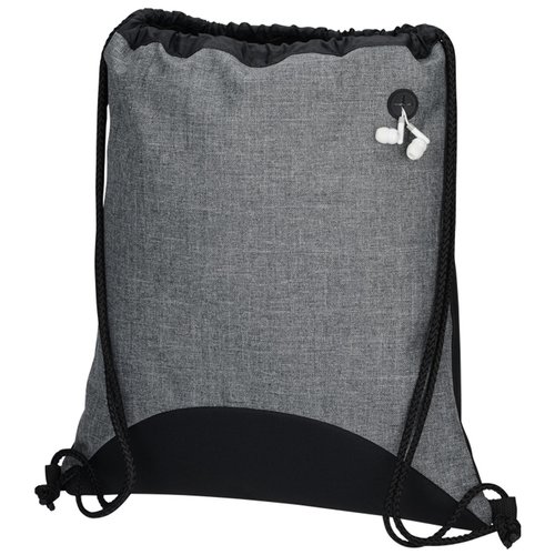 Additional Image 1 - a grey bag with black straps