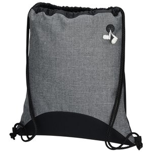 Additional Image 1 - a grey bag with black straps