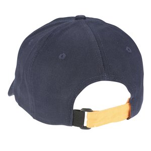 Additional Image 1 - a black hat with a gold band