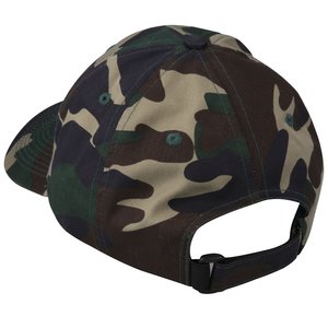 Additional Image 2 - a black hat with a camouflage pattern