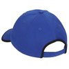 View Image 2 of 2 of Brushed Cotton Twill Cap with Peak Trim - 24 hr