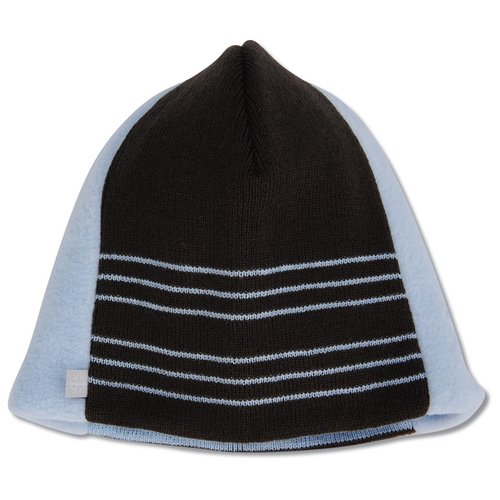 Additional Image 2 - a black and white beanie