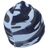 View Image 2 of 3 of Camouflage Fine Knit Beanie