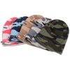 View Image 3 of 3 of Camouflage Fine Knit Beanie