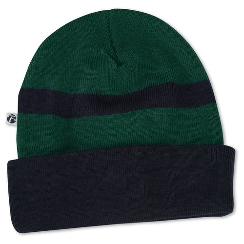 Additional Image 1 - a green and black beanie