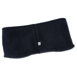 Additional Image 1 - a black headband with a button
