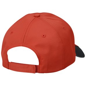 Additional Image 1 - a red hat with a black bill