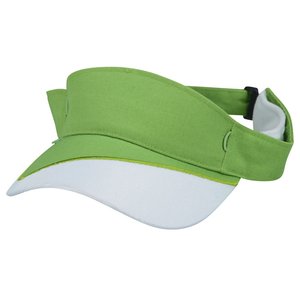 Additional Image 1 - a green and white visor