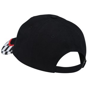 Additional Image 1 - a black hat with a white background