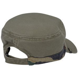 Additional Image 1 - a grey hat with a white background