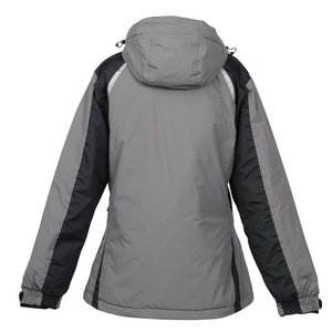 Additional Image 3 - a grey and black jacket