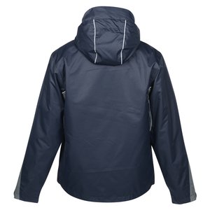 Additional Image 3 - a black jacket with a hood