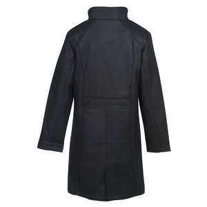 Additional Image 1 - a black coat with a white background