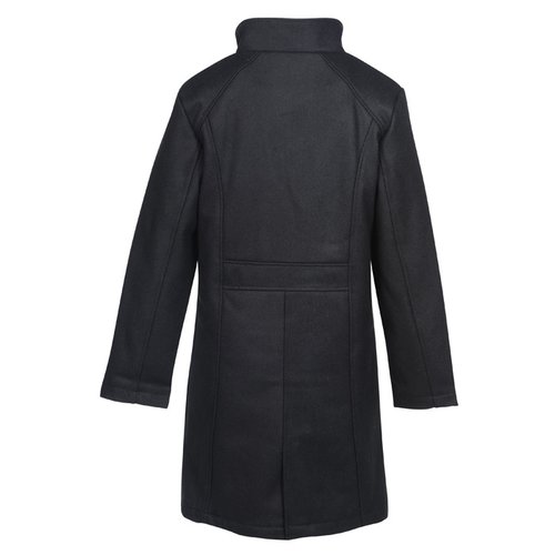 Additional Image 1 - a black coat with a white background