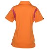 View Image 2 of 4 of Eagle Colorblock Performance Polo - Ladies'