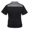 Additional Image 1 - a black shirt with grey trim