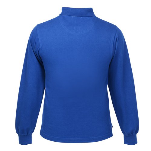 Additional Image 2 - a blue sweater with a white background