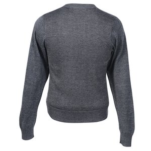 Additional Image 2 - a back of a grey sweater