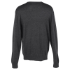 View Image 3 of 3 of Fine Gauge Acrylic Blend V-Neck Sweater - Men's