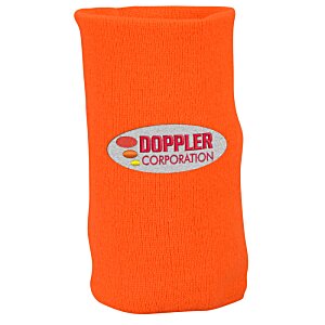 Additional Image 1 - an orange object with a white label