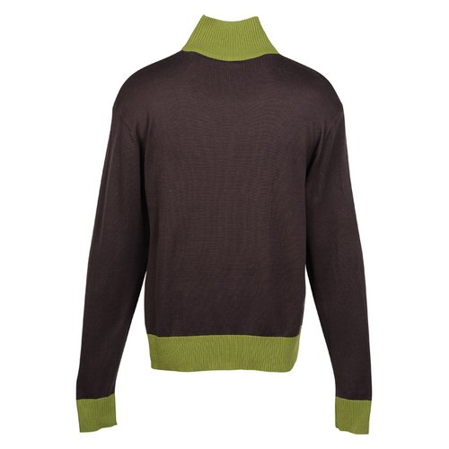 Additional Image 2 - a brown and green sweater