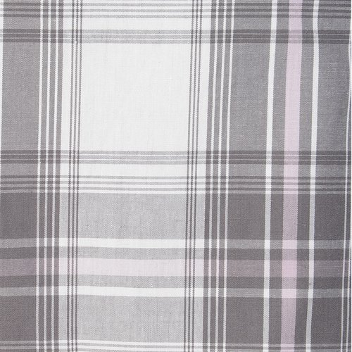 Additional Image 1 - a grey and white plaid