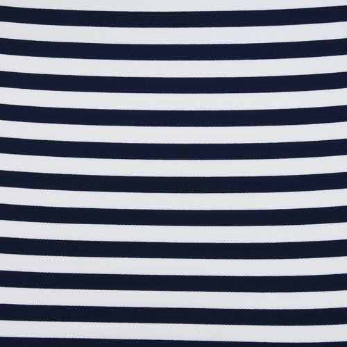 Additional Image 1 - a black and white striped fabric