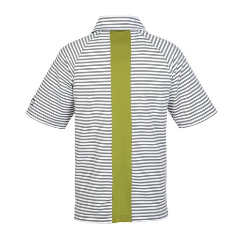 Additional Image 2 - a white shirt with a yellow stripe