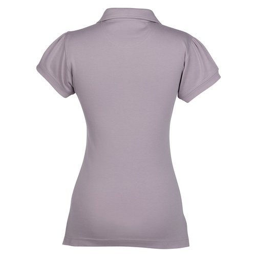 Additional Image 1 - a back view of a grey shirt