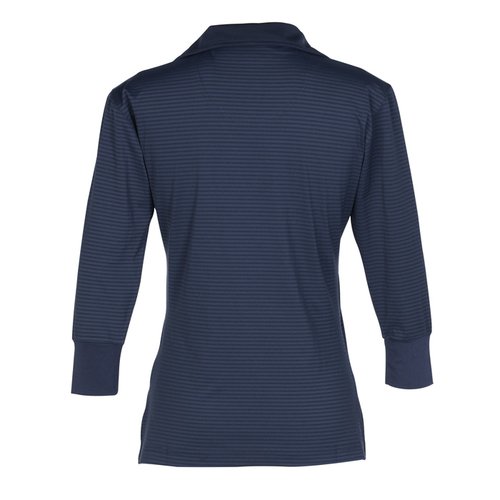Additional Image 2 - a back view of a blue shirt
