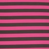 a pink and black striped fabric