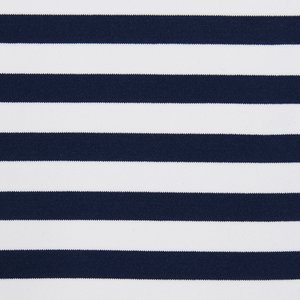 Additional Image 1 - a black and white striped fabric