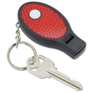 Additional Image 1 - a key chain and a whistle