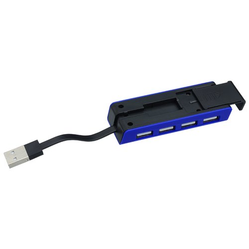 Additional Image 1 - a black and blue device with a black cord