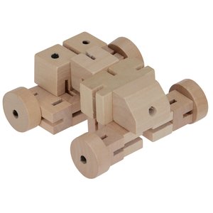 Additional Image 3 - a small wooden toy car