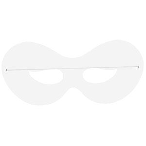 Additional Image 1 - a white mask with two eyes