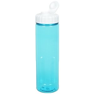 Additional Image 1 - a blue liquid in a plastic bottle