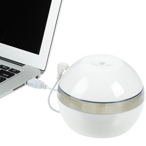 Additional Image 3 - a white round object with a silver rim