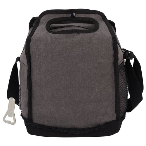 Additional Image 2 - a grey and black lunch bag