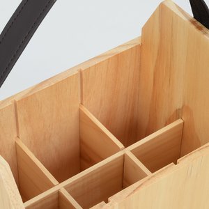 Additional Image 2 - a wooden box with a small hole in it