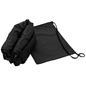 Additional Image 2 - a folded black umbrella on a white background