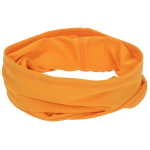Additional Image 2 - an orange scarf on a white background
