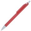 a red pen with a white cap