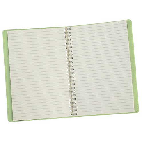 Additional Image 1 - a white book with a green strip