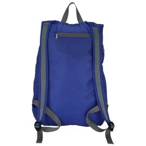 Additional Image 1 - a blue backpack with black straps