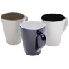 View Image 2 of 2 of Designer Two-Tone Ceramic Mug - 14 oz. - 24 hr
