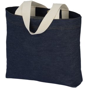 Additional Image 2 - a blue bag with white strap