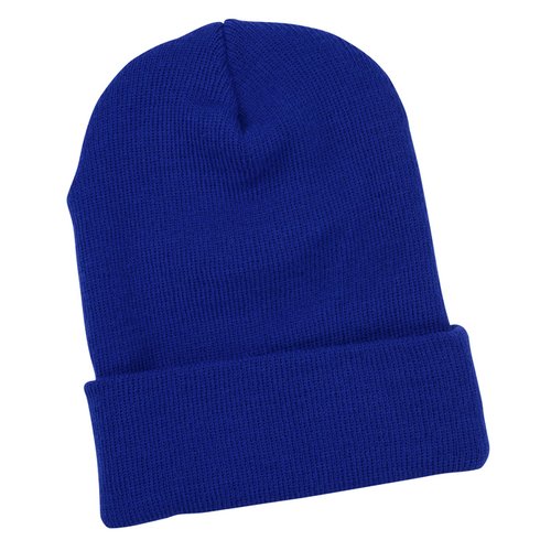 Additional Image 1 - a blue beanie on a white background