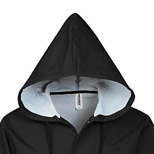Additional Image 2 - a black hoodie with a white lining