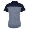 View Image 2 of 3 of adidas Golf Heather Colorblock Polo - Ladies'